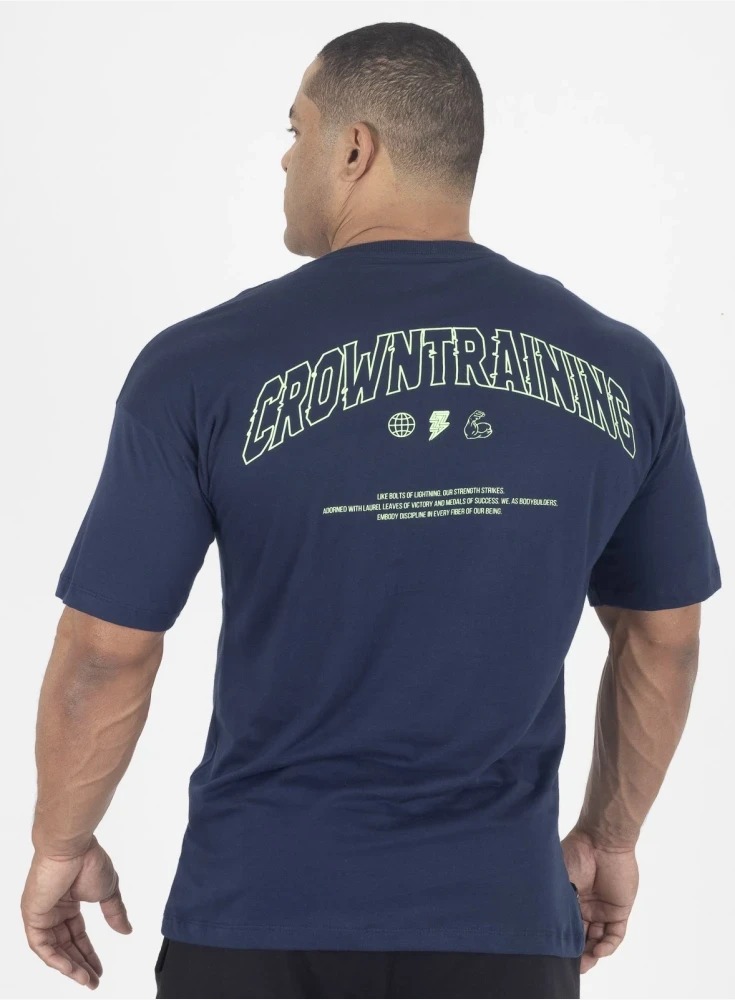 Camiseta Azul Marinho Conquest-G