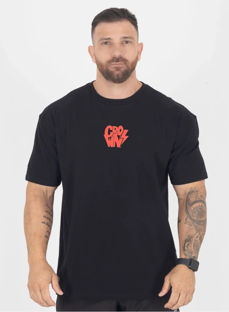 Camiseta Crown Training Shock Preta (G)