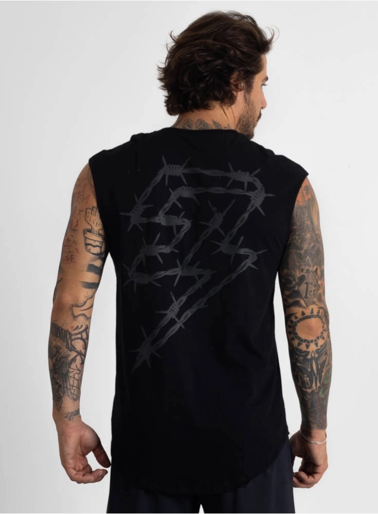 Regata Crown Japonesa Farpado Preta (P)