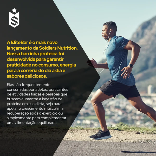 Barra De Proteína 30g | Soldiers Nutrition (10g proteína) Unidade