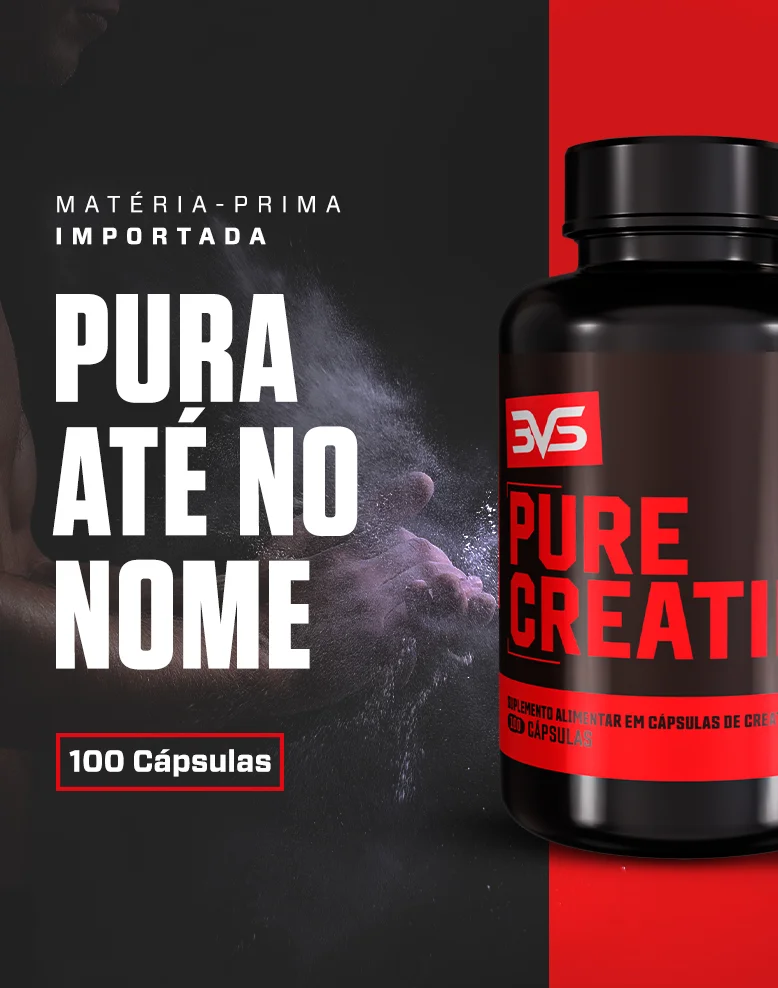 Creatina 3VS – 180 Cápsulas
