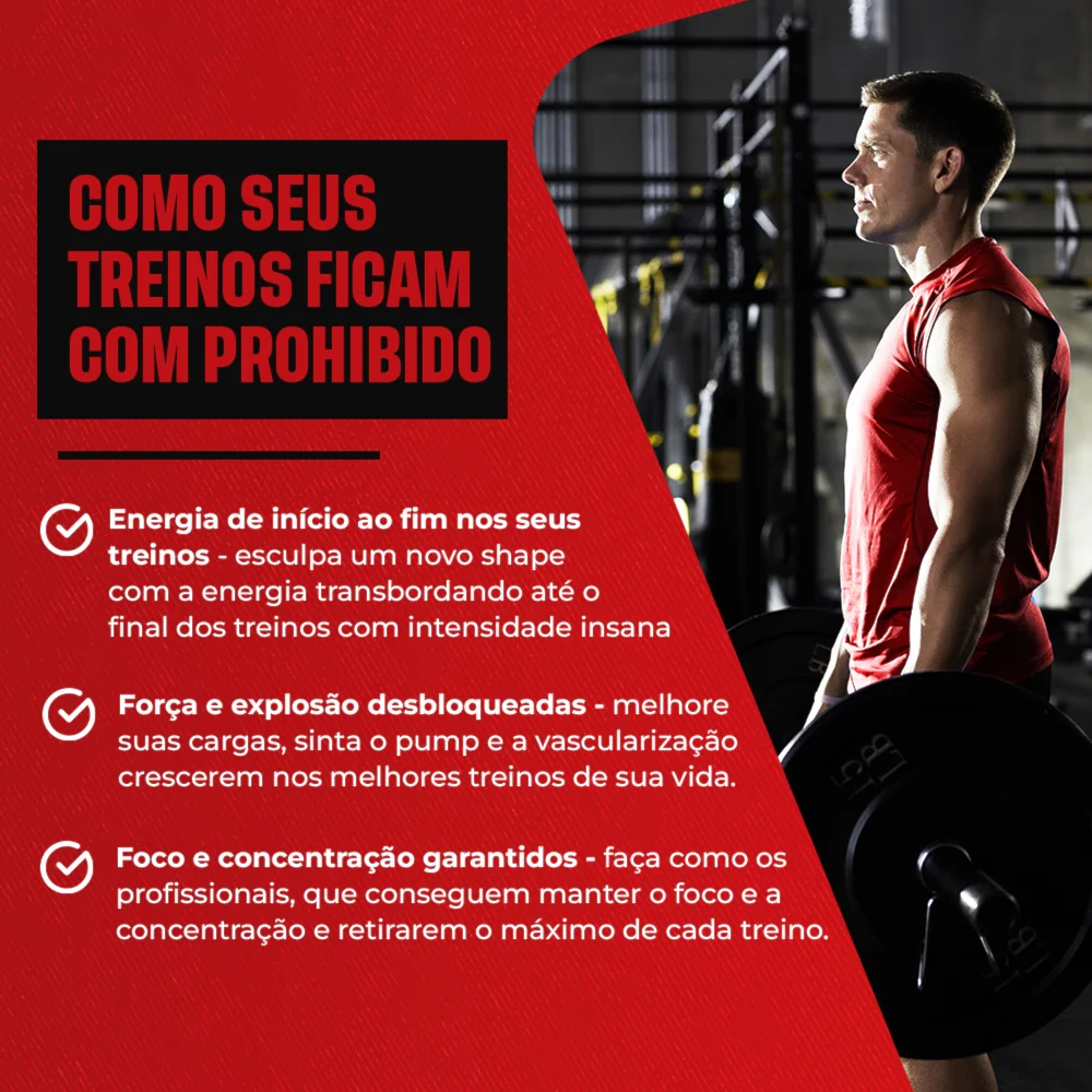 PRÉ-TREINO | Prohibido 360g