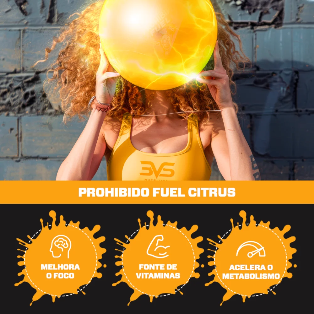 PRÉ-TREINO Drink | Prohibido Fuel CITRUS (473ml)