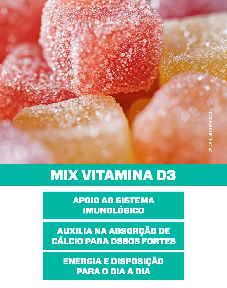 VITAMINA D3 – 30 GOMAS