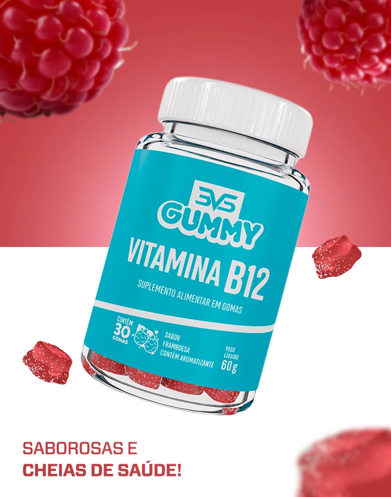 VITAMINA B12 – 30 GOMAS