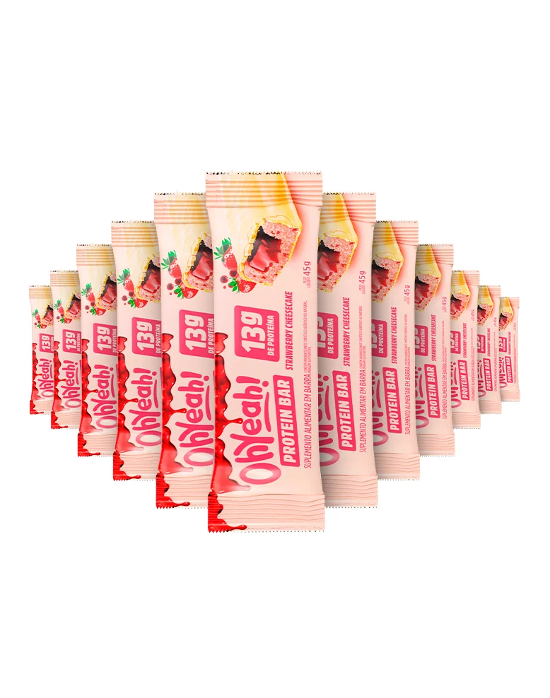 BARRA DE PROTEÍNA – OH YEAH PROTEIN BAR 45G (Unidade)