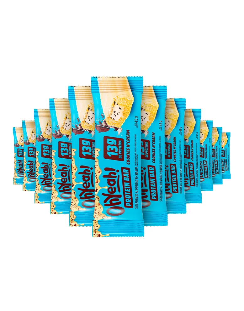 BARRA DE PROTEÍNA – OH YEAH PROTEIN BAR 45G (Unidade)