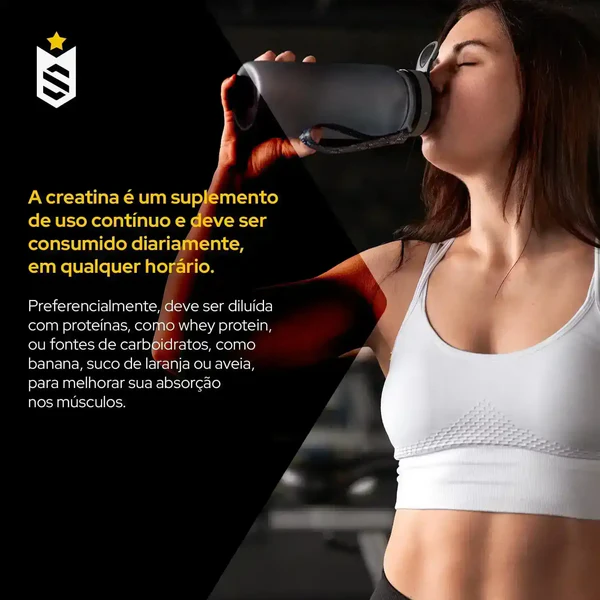 Creatina Monohidratada 100% Pura Importada – Soldiers Nutrition