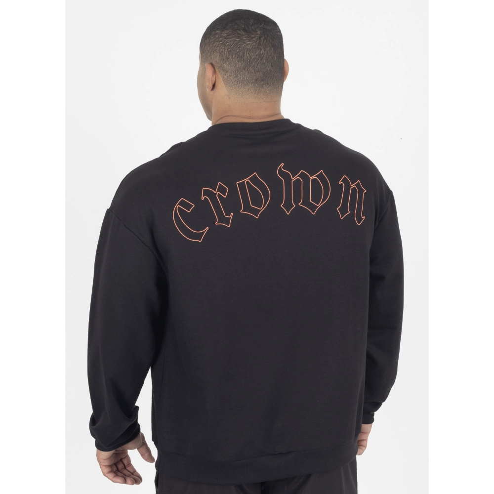 Moletom Oversized Crown Training Fire (G)