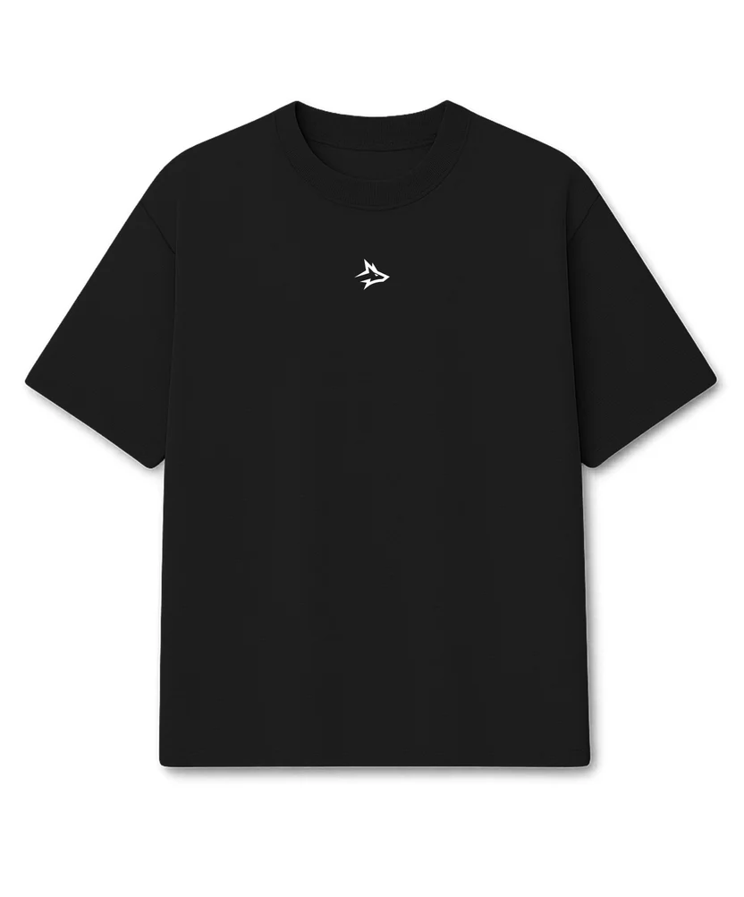Camiseta Oversized Heavy – Preto- M