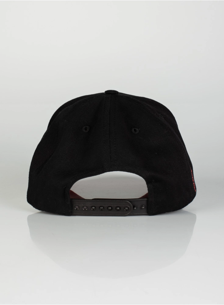 Boné Crown Training Preto e Vermelho