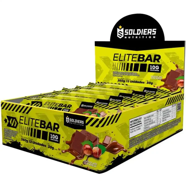 Barra De Proteína 30g | Soldiers Nutrition (10g proteína) Unidade