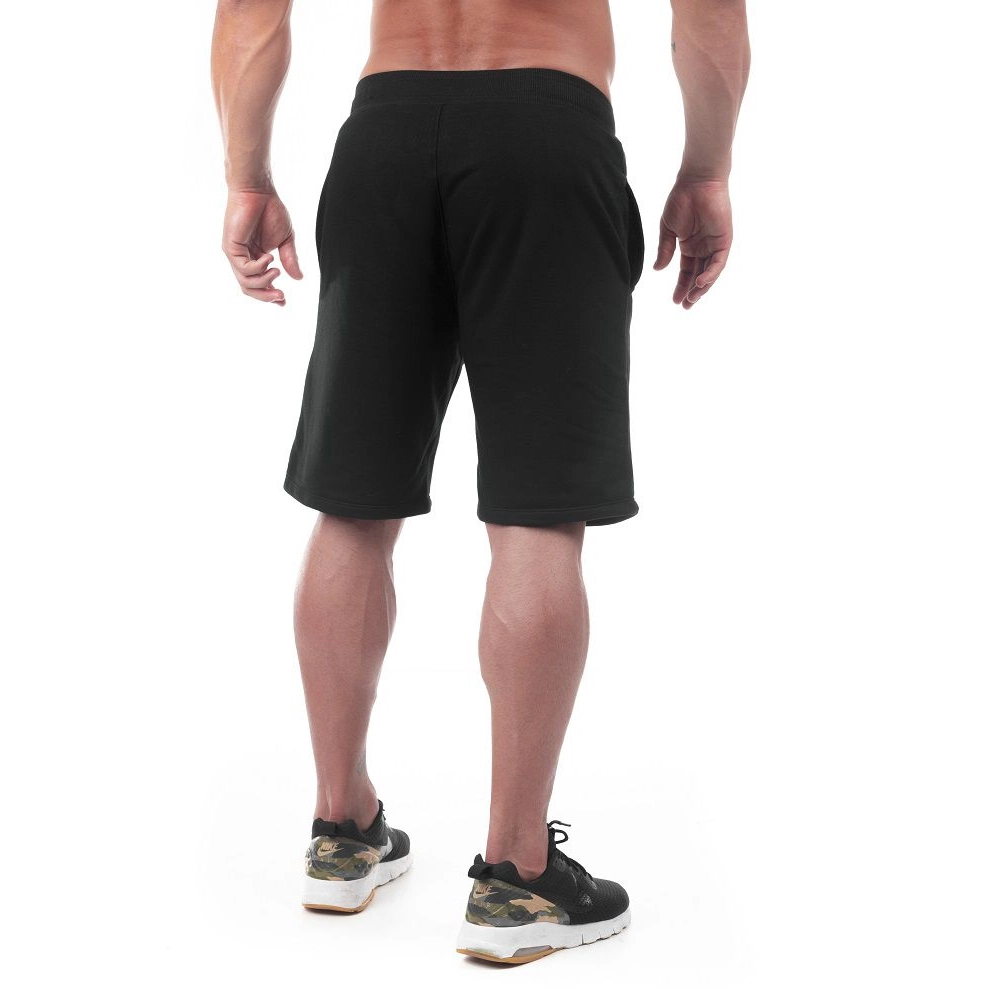 Bermuda Crown Training Moletom Basic Preta 2 (P)