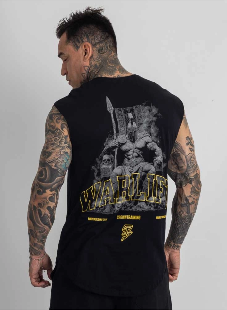 Regata Crown Japonesa Warlift Sparta Preta (P)