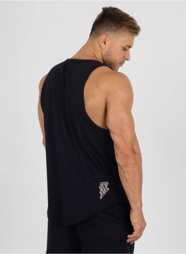 Regata Masculina Preta Old Style Crown Training (M)