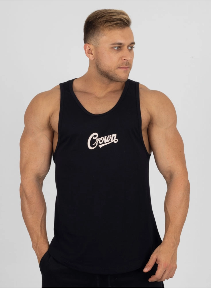 Regata Masculina Preta Old Style Crown Training (M)