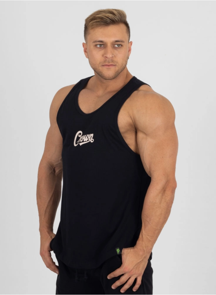 Regata Masculina Preta Old Style Crown Training (M)