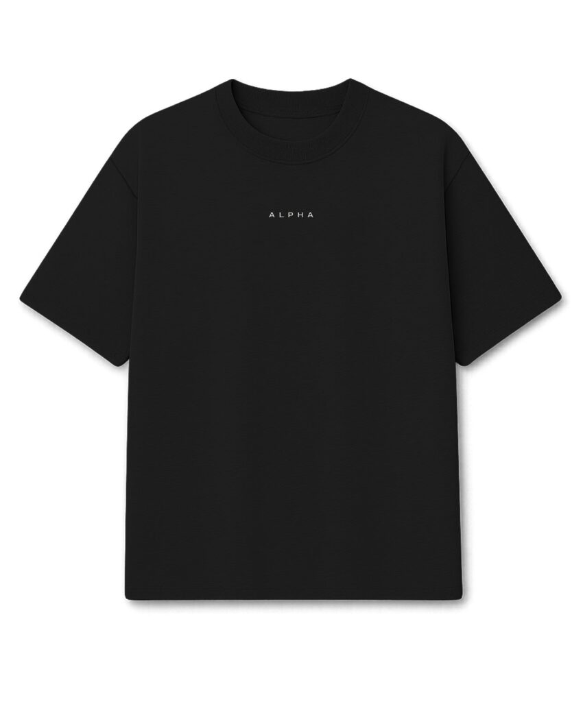 Camiseta Oversized Savage Preto- M