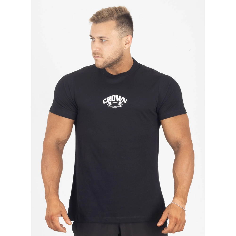 Camiseta Dumbbell Crown Training Preta (P)