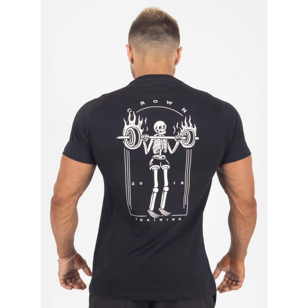 Camiseta Crown Training Blaze Reps Preto (M)