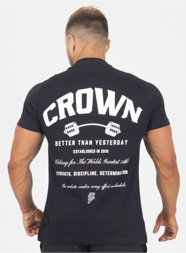 Camiseta Dumbbell Crown Training Preta (P)