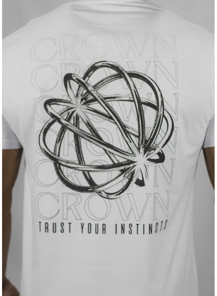 Camiseta Crown Training Strong Branca (M)