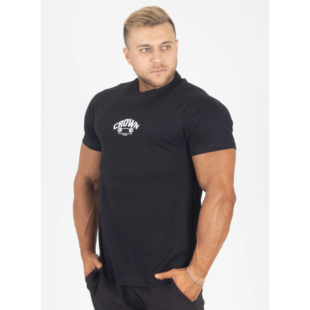 Camiseta Dumbbell Crown Training Preta (P)